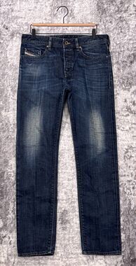 Diesel Jeans 31 x 32 Mens Buster Regular Slim Tapered Button Fly Denim